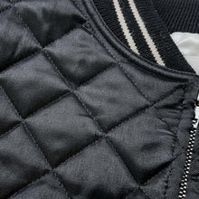 将图像加载到图库查看器中，CELINE Triomphe Quilted Teddy Jacket Size 40 Black 2V80I164I Rayon100%
