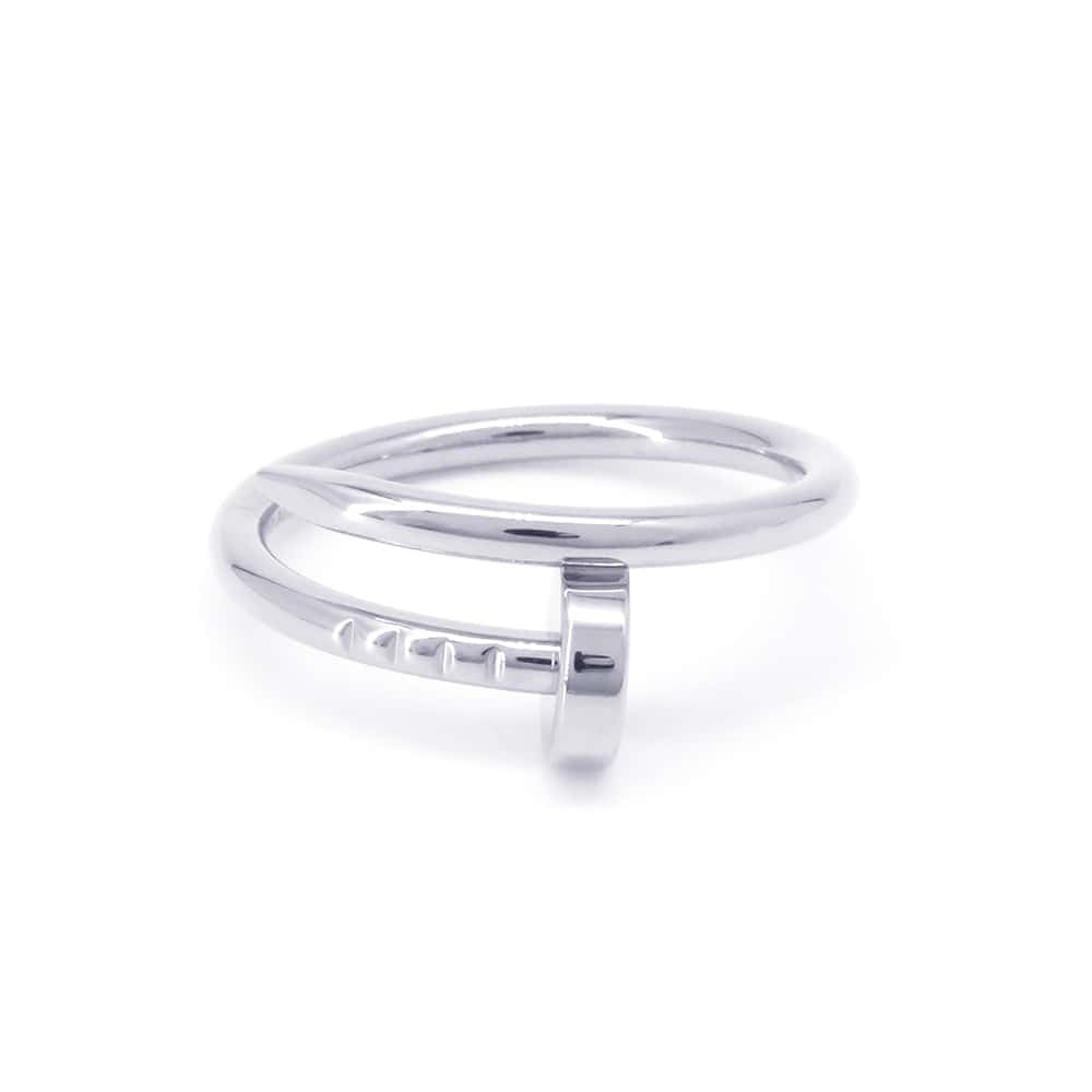 CARTIER Juste un Clou Ring Size Small model/48/#8 B4226000 18K White Gold