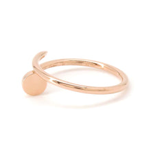 Load image into Gallery viewer, CARTIER Juste un Clou Ring Size Small model/61/#21 B4225800 18K Pink Gold
