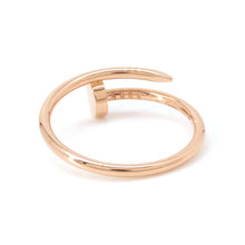 Load image into Gallery viewer, CARTIER Juste un Clou Ring Size Small model/61/#21 B4225800 18K Pink Gold
