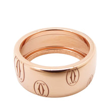 将图像加载到图库查看器中，CARTIER Happy Birthday Large Ring Size 51/#11 18K Pink Gold
