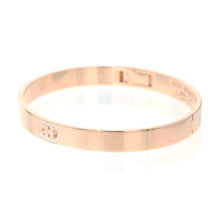 Load image into Gallery viewer, HERMES H Dunkle Bracelet PM Size PM/SH 18K Pink Gold
