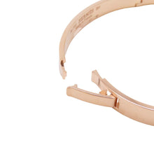 Load image into Gallery viewer, HERMES H Dunkle Bracelet PM Size PM/SH 18K Pink Gold
