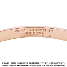 Load image into Gallery viewer, HERMES H Dunkle Bracelet PM Size PM/SH 18K Pink Gold
