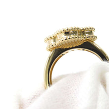 Load image into Gallery viewer, Van Cleef &amp; Arpels Vintage Alhambra Ring Size 49/#9 VCARD40800 18K Yellow Gold
