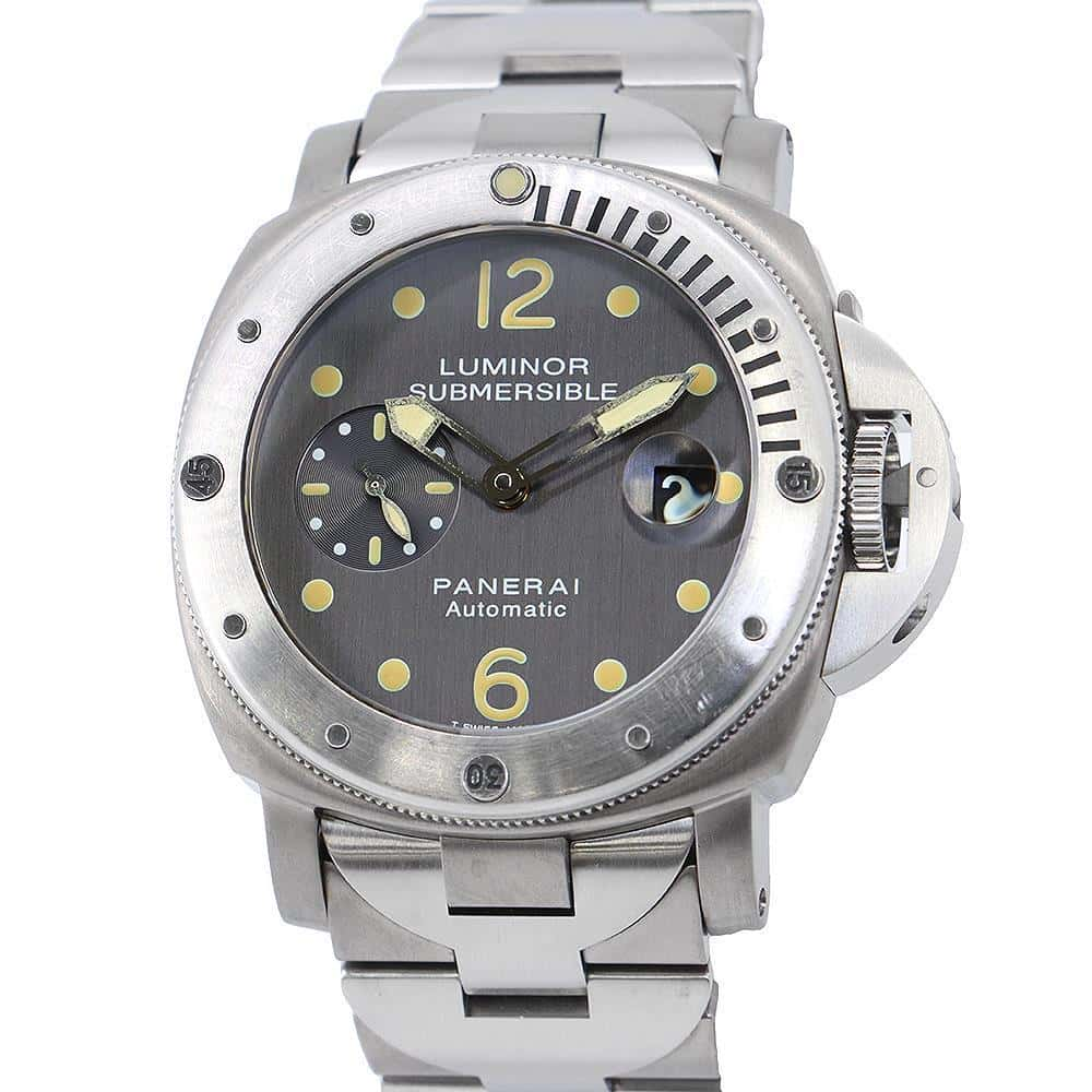 PANERAI Luminor Submersible W44mm TI Stainless Steel Gray Dial PAM00106