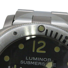 将图像加载到图库查看器中，PANERAI Luminor Submersible W44mm TI Stainless Steel Gray Dial PAM00106
