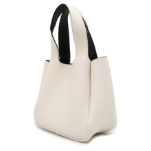 将图像加载到图库查看器中，PRADA Handbag White 1BA349 Leather
