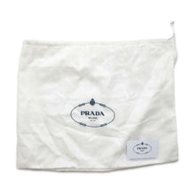 将图像加载到图库查看器中，PRADA Handbag White 1BA349 Leather
