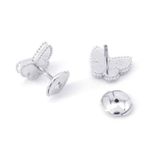 Load image into Gallery viewer, Van Cleef &amp; Arpels Sweet Alhambra Earrings Papillon VCARN5JN00 18K White Gold
