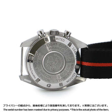 将图像加载到图库查看器中，OMEGA Speedmaster Ultraman W42mm Stainless Steel NATO Black Dial 311.12.42.30.01.001
