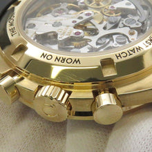 将图像加载到图库查看器中，OMEGA Speedmaster Moonwatch Professional W42mm 18K Moonshine Gold Rubber Gold Dial 310.62.42.50.99.001
