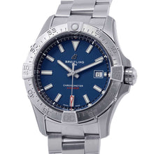 将图像加载到图库查看器中，BREITLING Avenger Automatic 42 W42mm Stainless Steel Blue Dial A17328101C1A
