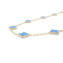 将图像加载到图库查看器中，Van Cleef &amp; Arpels Vintage Alhambra Necklace 10 Motifs VCARP34800 18K Yellow Gold
