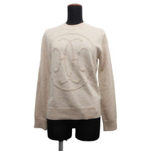 将图像加载到图库查看器中，HERMES H-lift long sleeve knit sweater Size 38 Beige Cashmere100%
