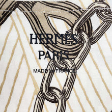 Load image into Gallery viewer, HERMES T-Shirt Kaleidoscope Effect Size 38 Blanc Naturel Cotton100%
