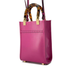 Load image into Gallery viewer, FENDI Sunshine Shopper Shoulder Bag Pink 8BS051 Leather Size Mini
