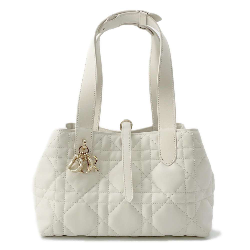 Dior To Jules Macrocannage White M2822OSHJ Calf Leather Size Small