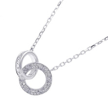 将图像加载到图库查看器中，CARTIER Love Shape Pavé Diamond Necklace B7216300 18K White Gold
