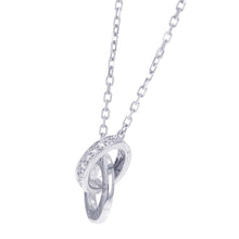 Load image into Gallery viewer, CARTIER Love Shape Pavé Diamond Necklace B7216300 18K White Gold
