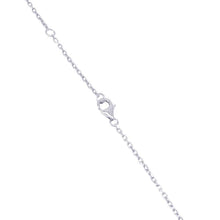 Load image into Gallery viewer, CARTIER Love Shape Pavé Diamond Necklace B7216300 18K White Gold
