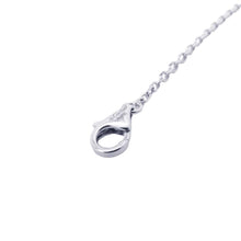 将图像加载到图库查看器中，CARTIER Love Shape Pavé Diamond Necklace B7216300 18K White Gold
