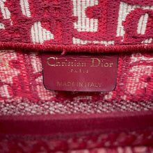 将图像加载到图库查看器中，Dior Book Tote Oblique Burgundy M1265ZRIW Canvas Size Small
