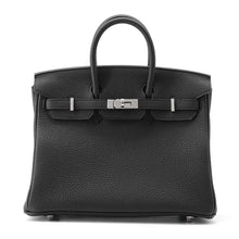 将图像加载到图库查看器中，HERMES Birkin Black Togo Leather Size 25
