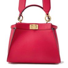 Load image into Gallery viewer, FENDI Peekaboo Red 8BN244 Leather Size Mini
