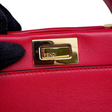 Load image into Gallery viewer, FENDI Peekaboo Red 8BN244 Leather Size Mini
