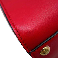 将图像加载到图库查看器中，FENDI Peekaboo Red 8BN244 Leather Size Mini
