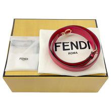 将图像加载到图库查看器中，FENDI Peekaboo Red 8BN244 Leather Size Mini
