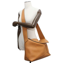 Load image into Gallery viewer, LOEWE Puzzle Hobo Shoulder Bag Brown B510J68X01 Leather Size Large
