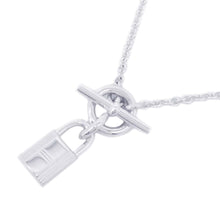 将图像加载到图库查看器中，HERMES Amulette Kelly Cadena Necklace SV925
