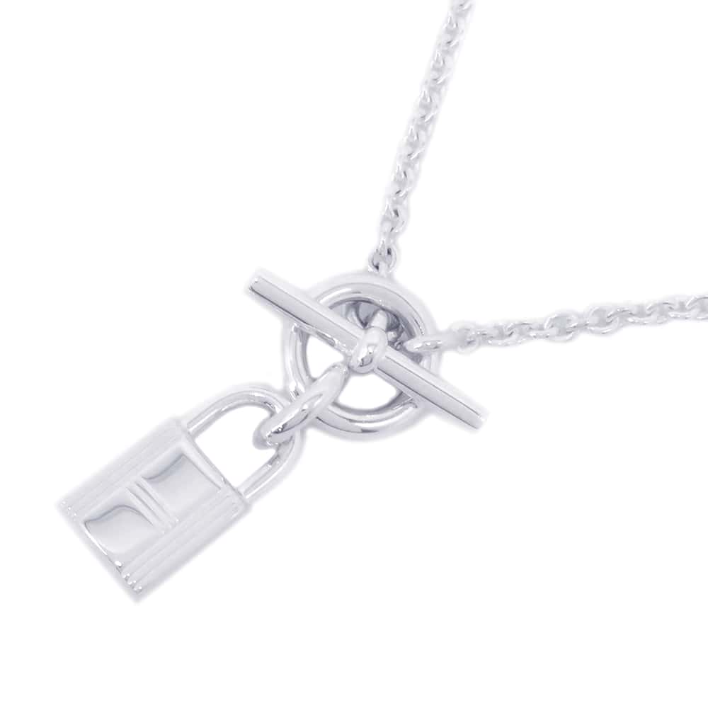 HERMES Amulette Kelly Cadena Necklace SV925