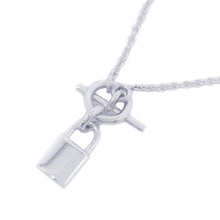 将图像加载到图库查看器中，HERMES Amulette Kelly Cadena Necklace SV925
