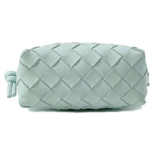 将图像加载到图库查看器中，Bottega Veneta candy loop camera bag Pale Blue 730832 Lambskin Size Candy
