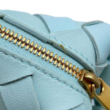 将图像加载到图库查看器中，Bottega Veneta candy loop camera bag Pale Blue 730832 Lambskin Size Candy
