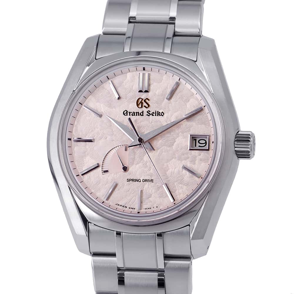 SEIKO Grand Seiko Heritage Collection Hanaikada W40mm TI Grayish pink Dial SBGA443