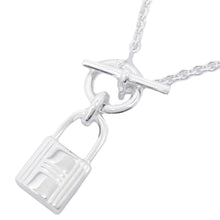 将图像加载到图库查看器中，HERMES Amulette Cadena Necklace SV925
