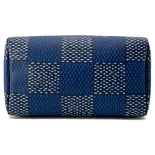 Load image into Gallery viewer, LOUIS VUITTON Speedy Bandouliere Blue N40691 Damier Heritage Size 25
