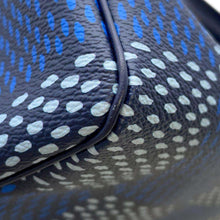 Load image into Gallery viewer, LOUIS VUITTON Speedy Bandouliere Blue N40691 Damier Heritage Size 25
