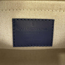 将图像加载到图库查看器中，LOUIS VUITTON Speedy Bandouliere Blue N40691 Damier Heritage Size 25
