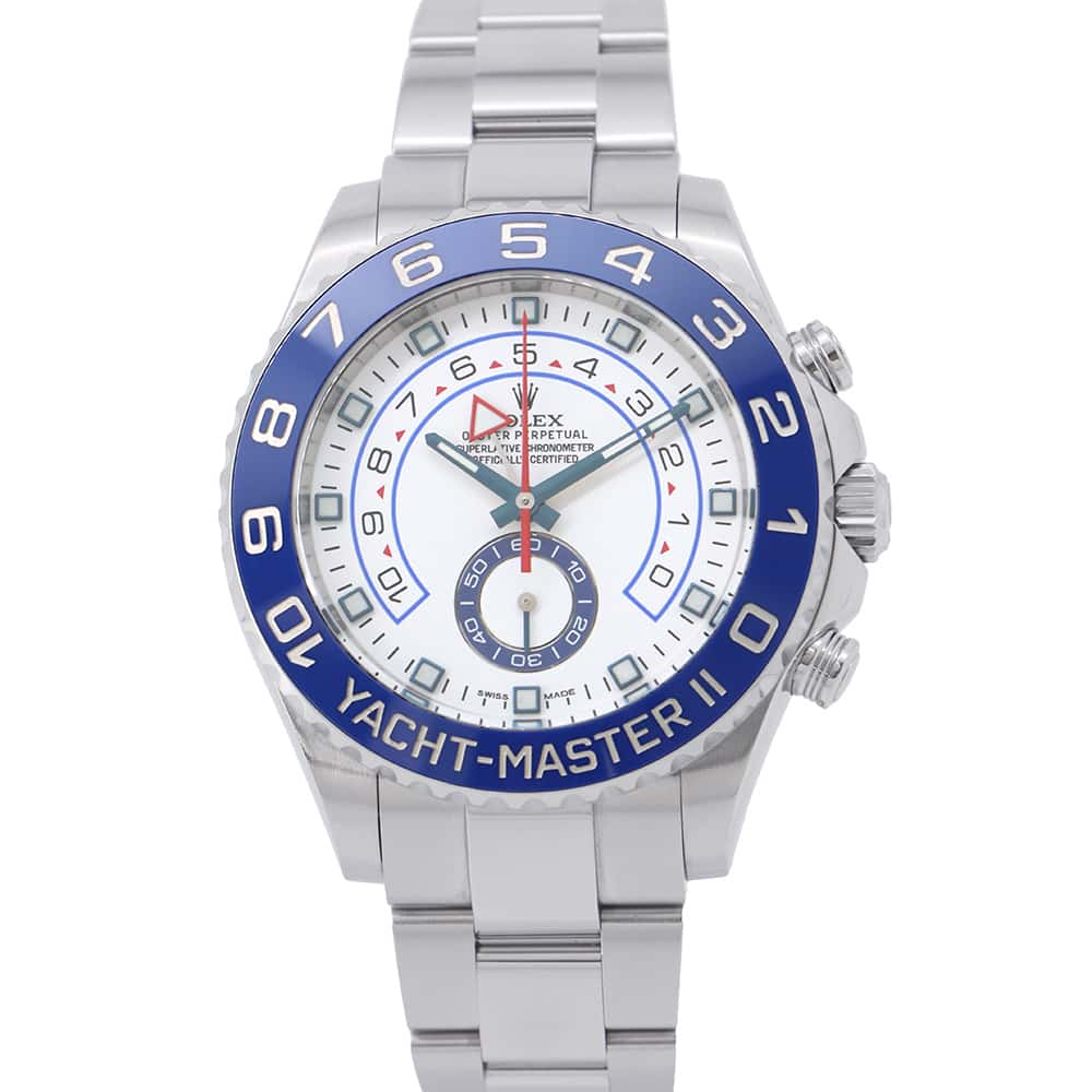 ROLEX Yacht-Master2 W44mm Stainless Steel White Dial 116680