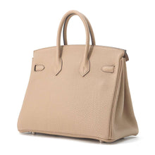 将图像加载到图库查看器中，HERMES Birkin Beige Marfa Togo Leather Size 25
