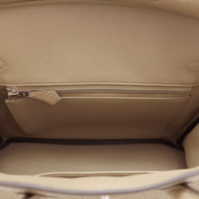 将图像加载到图库查看器中，HERMES Birkin Beige Marfa Togo Leather Size 25
