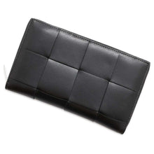 Load image into Gallery viewer, Bottega Veneta Cassette zip-around wallet Black 649607 Leather
