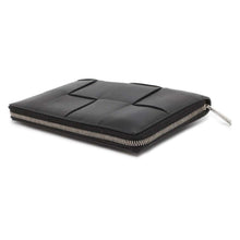 Load image into Gallery viewer, Bottega Veneta Cassette zip-around wallet Black 649607 Leather
