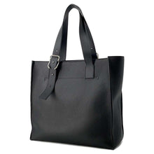 将图像加载到图库查看器中，LOEWE buckle zipper tote Black B692K99X03 Leather
