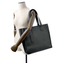 Load image into Gallery viewer, LOEWE buckle zipper tote Black B692K99X03 Leather
